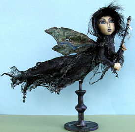 Banshee - Witch Cloth Doll Pattern