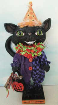 Halloween Cat - Doll Making Pattern and Instructions