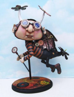 Steampunk Finnyus - - Doll Making Pattern and Instructions