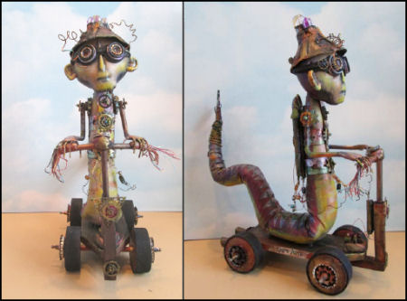 Spare Parts Doll - PDF Class on CD by Susan Barmore - Steampunk