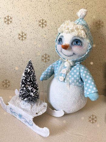 Snow Day -  Cloth Doll Pattern