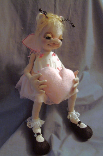 Lacey – A Love Bug - Cloth Doll Pattern by Shelley Hawkey
