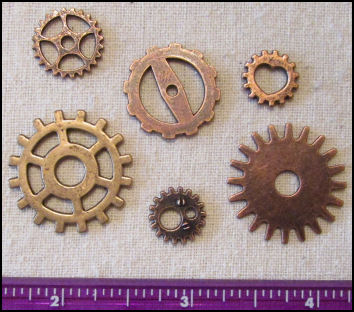 Steampunk Gears Bronze