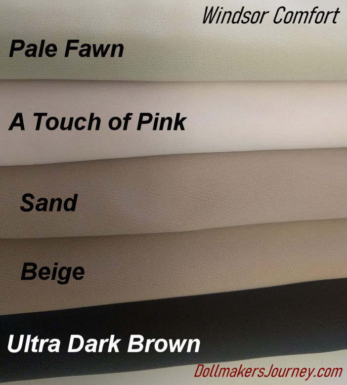 Windsor Comfort - Flesh Color Doll Skin Fabric -  