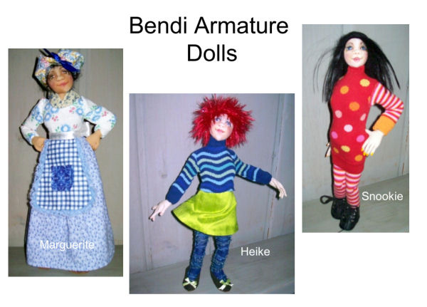 Free Cloth Doll Pattern - Project by Kate Erbach - Bendi Armature