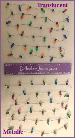 Mini Christmas Light Garland