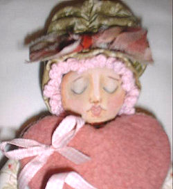 Goddess of LOVE - Free Cloth Doll Pattern by Sherry Goshon