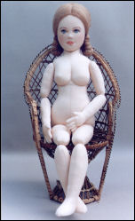 "Country Comfort" Cloth Doll by Kezi using Windor Comfort Fabric - Soft Sculpting