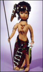 Earth Angel by Mimi Winer using Windsor Comfort Doll Skin Fabric